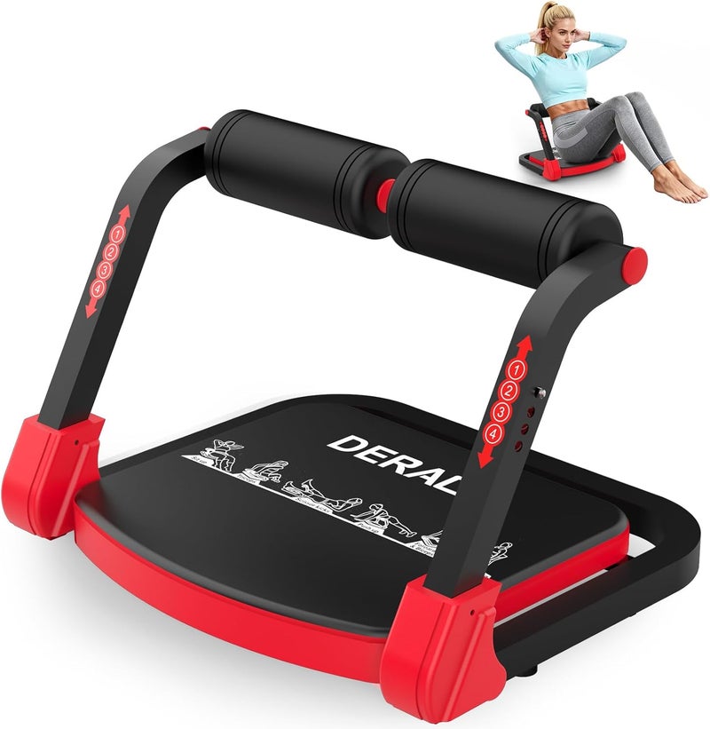DERACY Sit Up Exercise Equipment, Adjustable Ab Machine, Multi-Functional Sit Up Machine, Ab Workout Equipment, Ab Trainer Machine for Women Men - Image 1